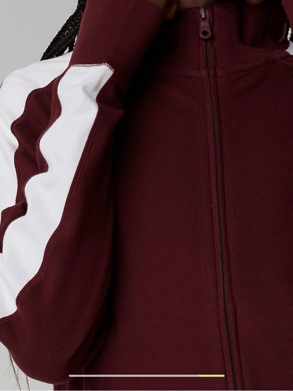 OFFLINE By Aerie Pique Long Sleeve Full Zip